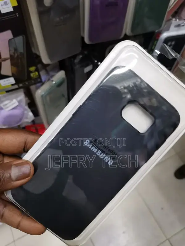 Samsung Galaxy S7 EDGE in LIQUID Black - Shockproof An