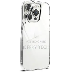 Clear Silicone Soft Back Cover Case for iPhone 14 Plus 13 12