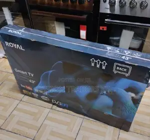 Royal 43 Inches Smart Android Frameless Tv.