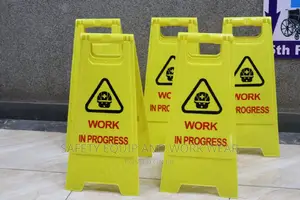 Working In Progress Sign For Visual Indicators