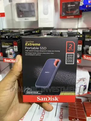 Sandisk 2TB Extreme Portable SSD 3.2 USB-C Gen3.2 1050mb/S