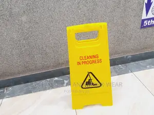 High Quality Cleaning In Progress Caution Sign