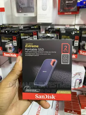Sandisk 2TB Extreme Portable SSD V2 1050 MB/S USB-C USB 3.2