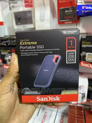 Sandisk 1TB Extreme Portable SSD - Up to 1050mb/S - USB-C,
