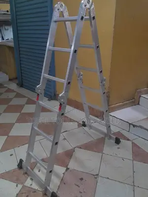 Stanley Multipurpose Alluminium Ladder,12ft 12 Steps