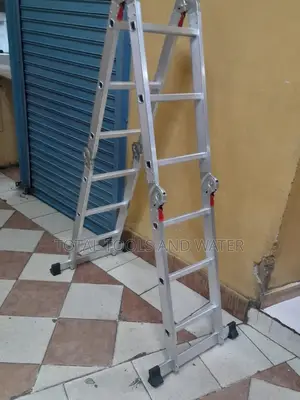 Stanley Strong Alluminium Portable Ladder 12ft Foldable