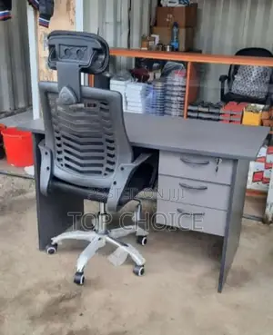 Office Chair and Computer Table
