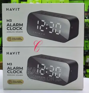Havit Alarm Clock Wireless Speaker - M3