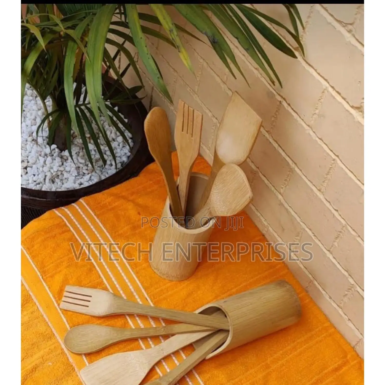 7pc Bamboo Mwiko Set