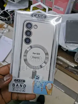 Magsafe Samsung Galaxy S23 Ponnky Plating Clear Cover