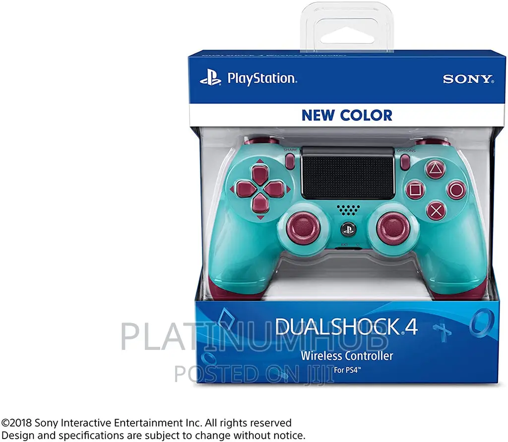 Ps4 Controller Blue Berry V6