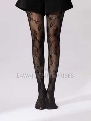Bow Fishnet Stockings
