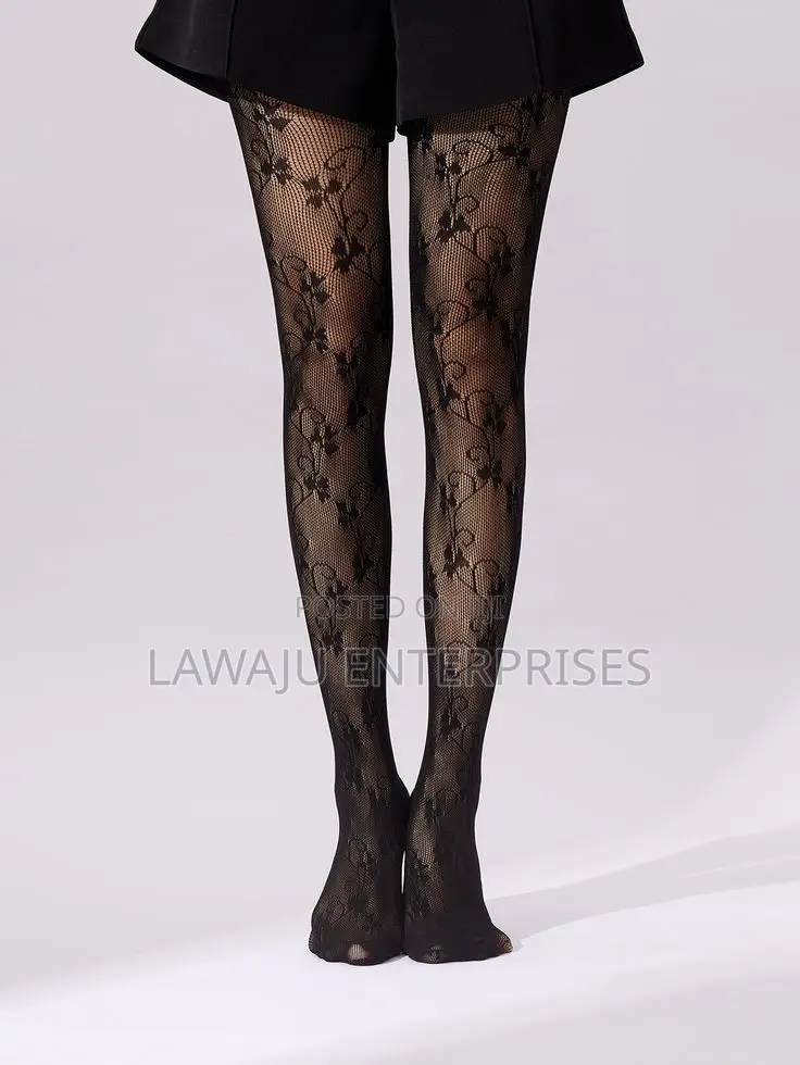 Bow Fishnet Stockings