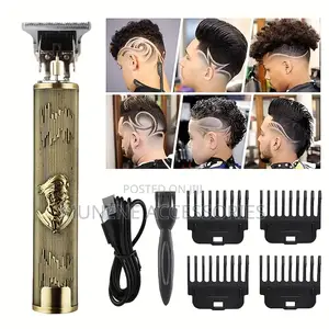 Pro Rechargeable Hair Smart Trimmer Clipper Men Vintage T9