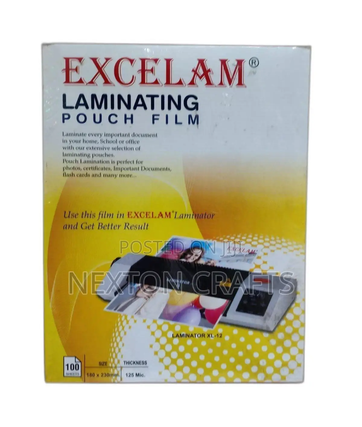 Laminating Pouch Film A4 Size