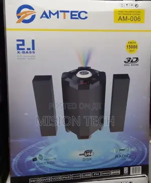 Brand New Amtec X-Bass Subwoofer