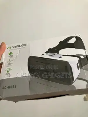 VR SHINECON 3D VR Headset Virtual for Video Movies Games