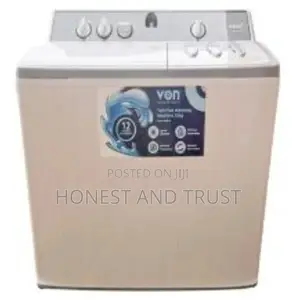 Von Twin Tub Washing Machine, White - 12KG
By Von
