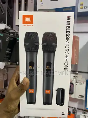 JBL Wireless 2 Pack Microphone System, High Vocal Quality