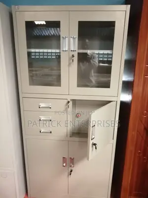Imported Morden Metallic Filling Cabinet With Doors and Safe