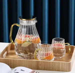 5 PCS Brosilicated Glass Jar Set