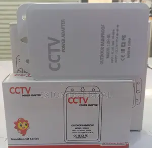 For Outdoor Use(White Color) DC 12V 2.5amperes CCTV Power