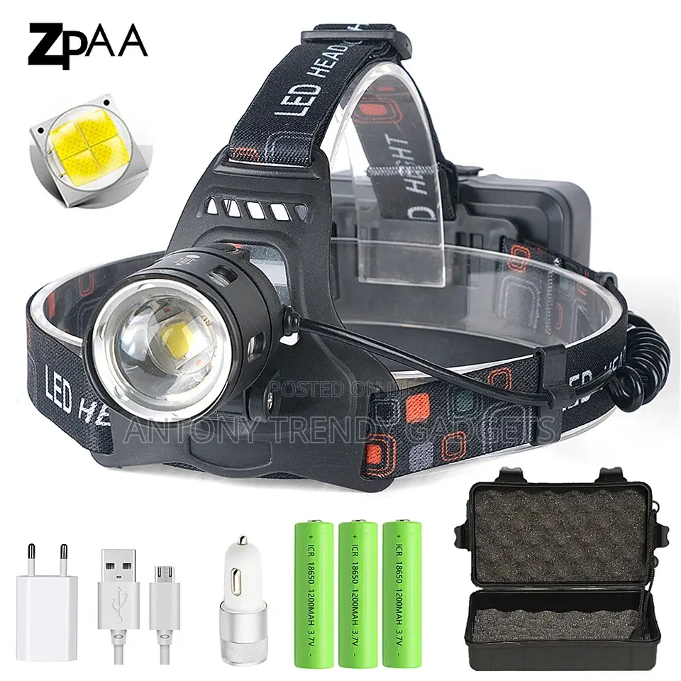 Headlamps, Camping Lights, Torches, Work Even at Night