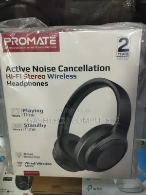 Promate Concord ANC High-Fidelity Stereo Wireless Headphones
