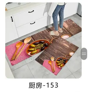 2pcs Kitchen Mats With Rubber Super Non-Slip Underside