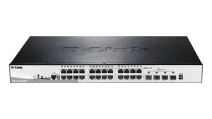 D-Link 28-Port Layer 3 Stackable Managed Gigabit SFP Switch