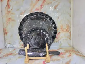 Marble Ceramic Cake Serving Set