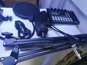 Podcast Sound Card Microphone