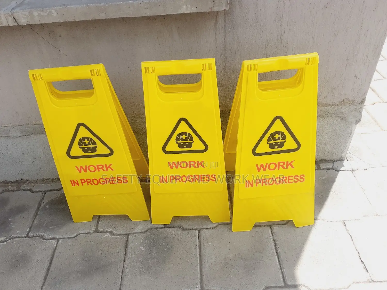 Working In Progress- Flexible Caution Board