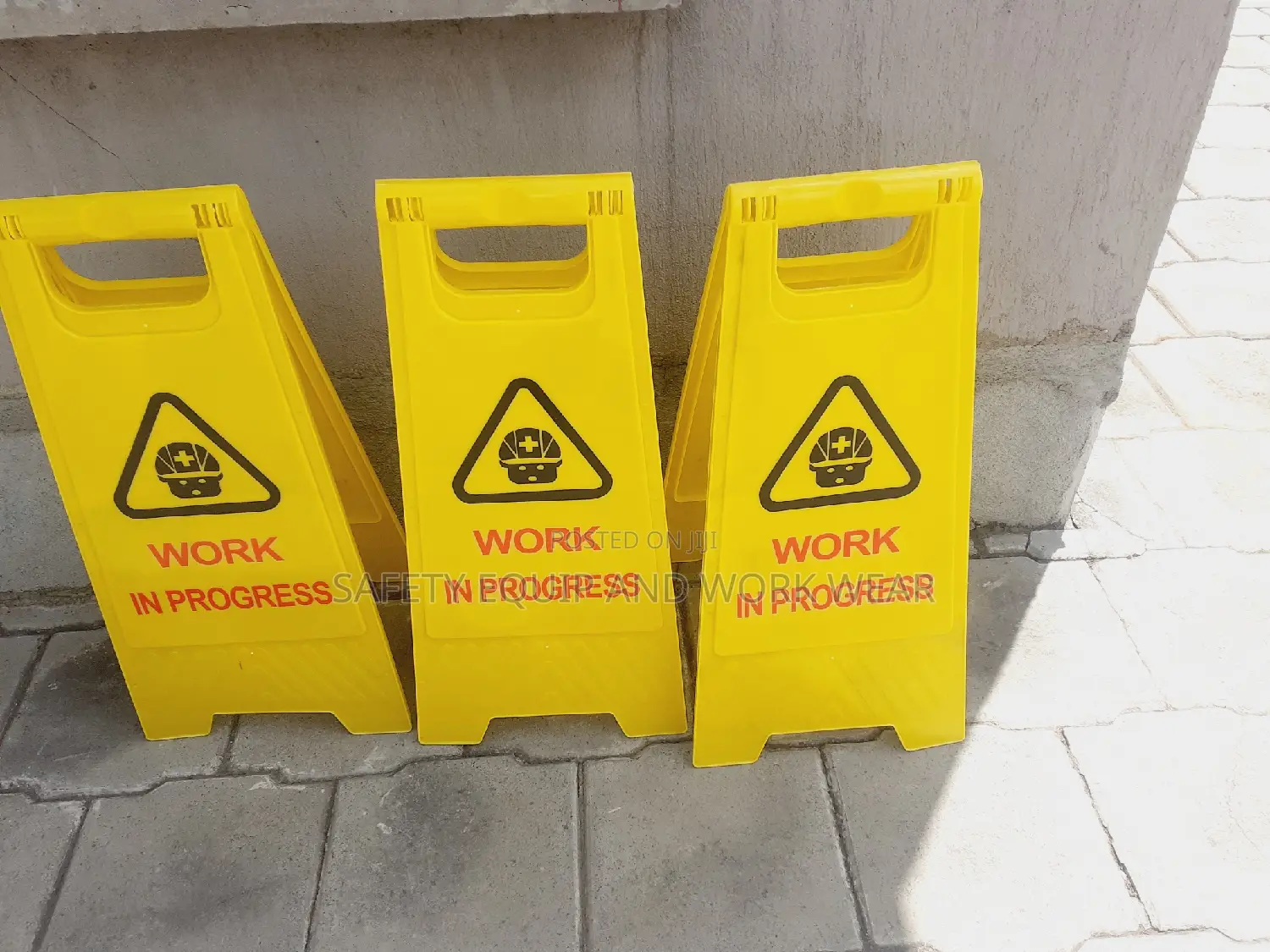 Working In Progress- Flexible Caution Board