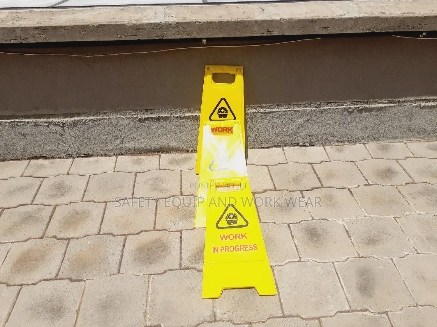 Working In Progress Caution Sign- Organization