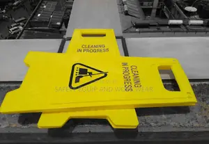 Cleaning In Progress Caution Sign- Outdoor Safety