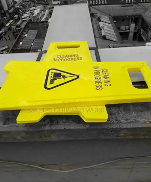 Cleaning In Progress Caution Sign- Versatile
