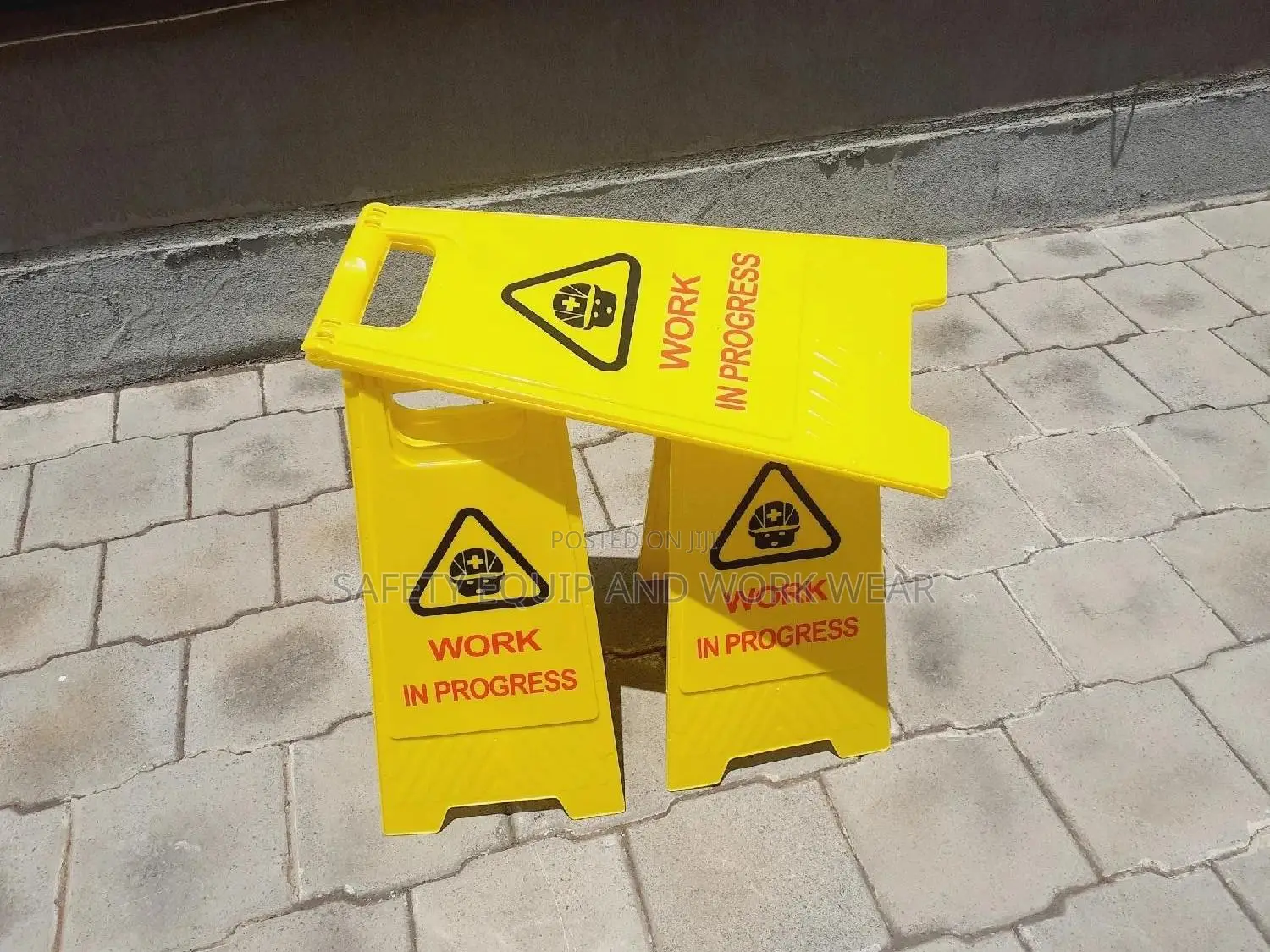 Working In Progress Caution Sign- Alerting