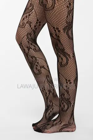 Flower Patterned Stockings