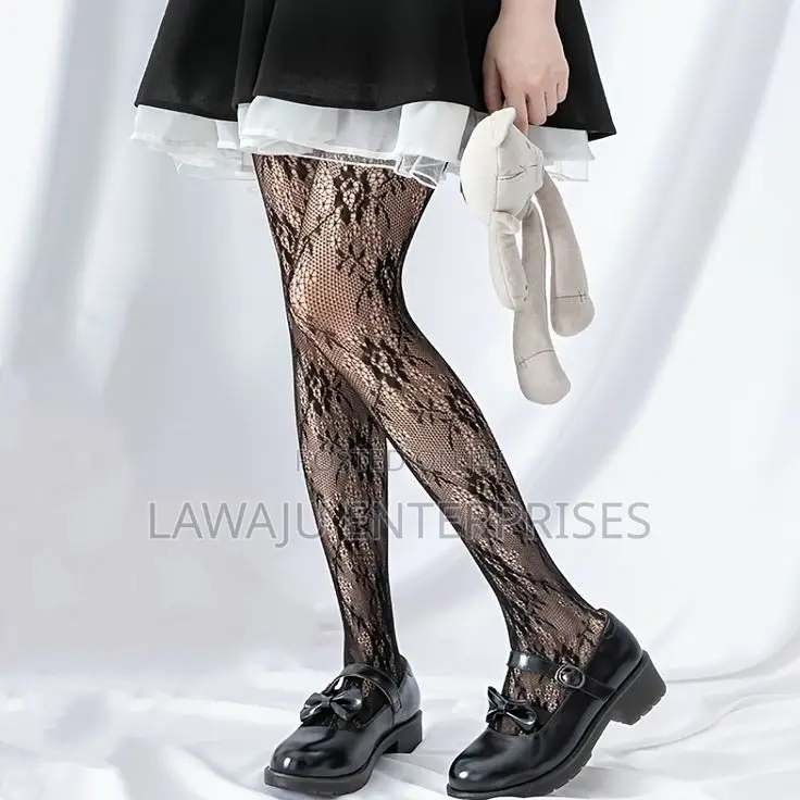 Flower Patterned Stockings