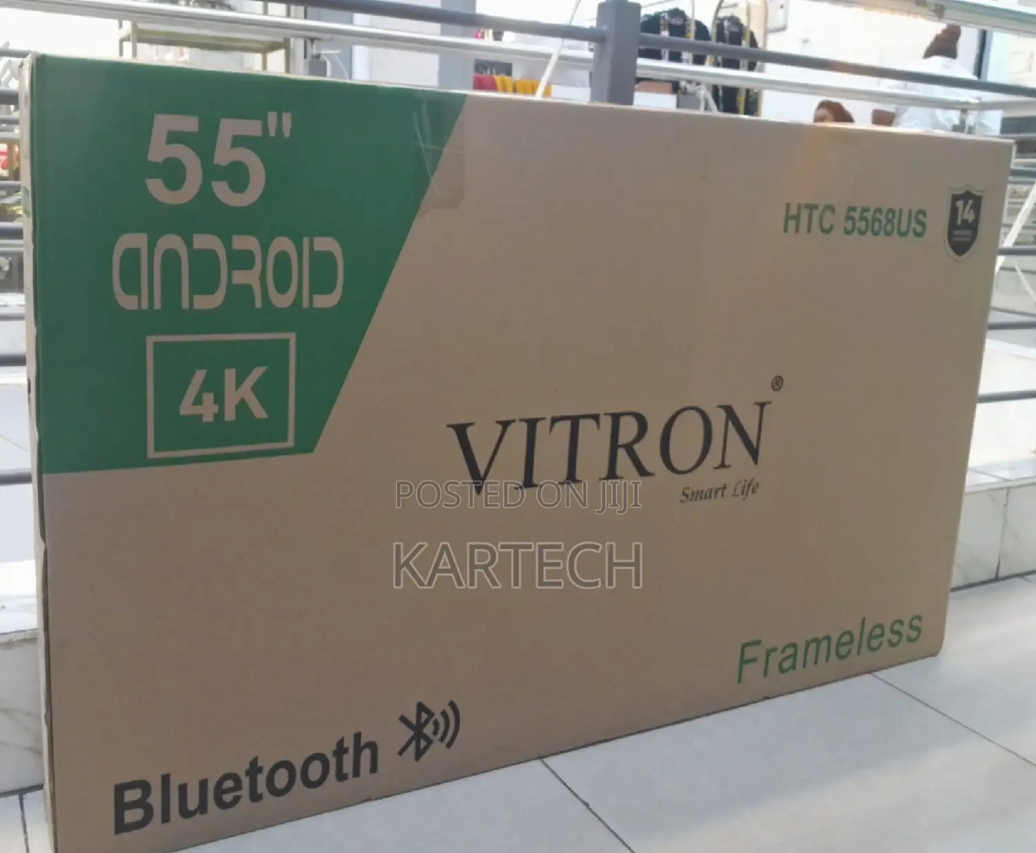 55" Vitron Smart Android Frameless Tv