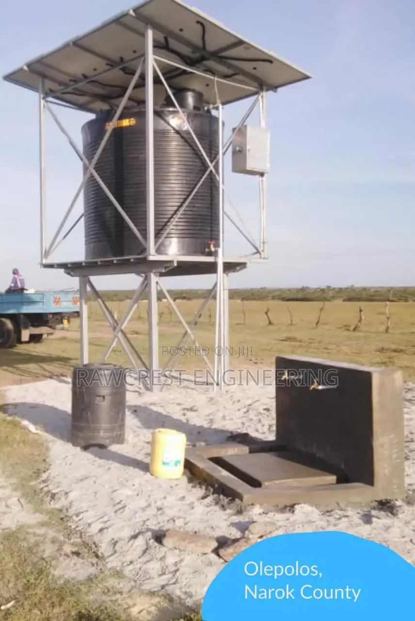 Water Drilling and Tank Installation at Kathiani