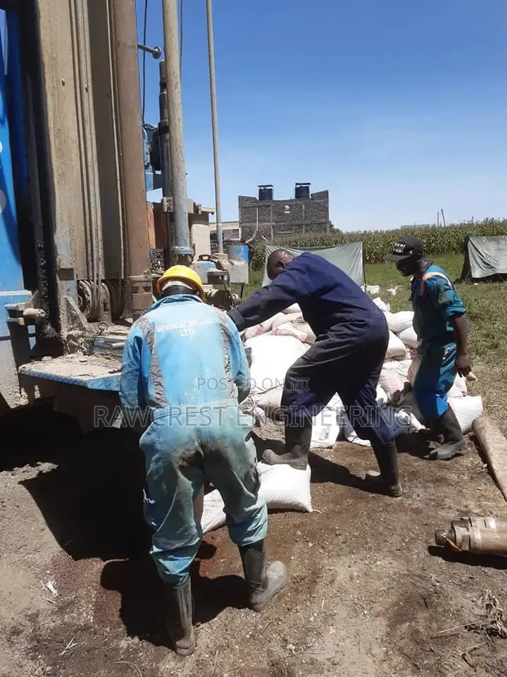 Water Drilling and Tank Installation at Kathiani