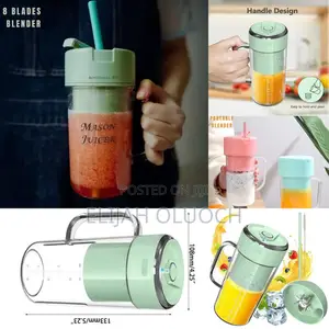 Portable Rechargeable Blender Cup With Handle Design