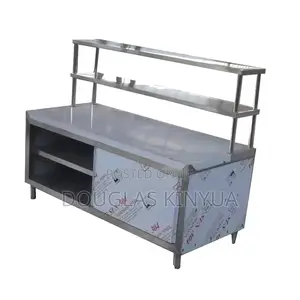 Stainless Steel Prep Working Table Cabinet.