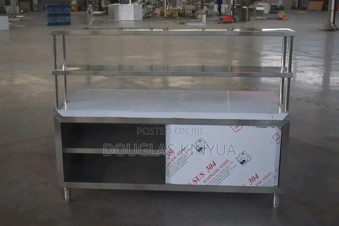 Counter Working Table Cabinet .