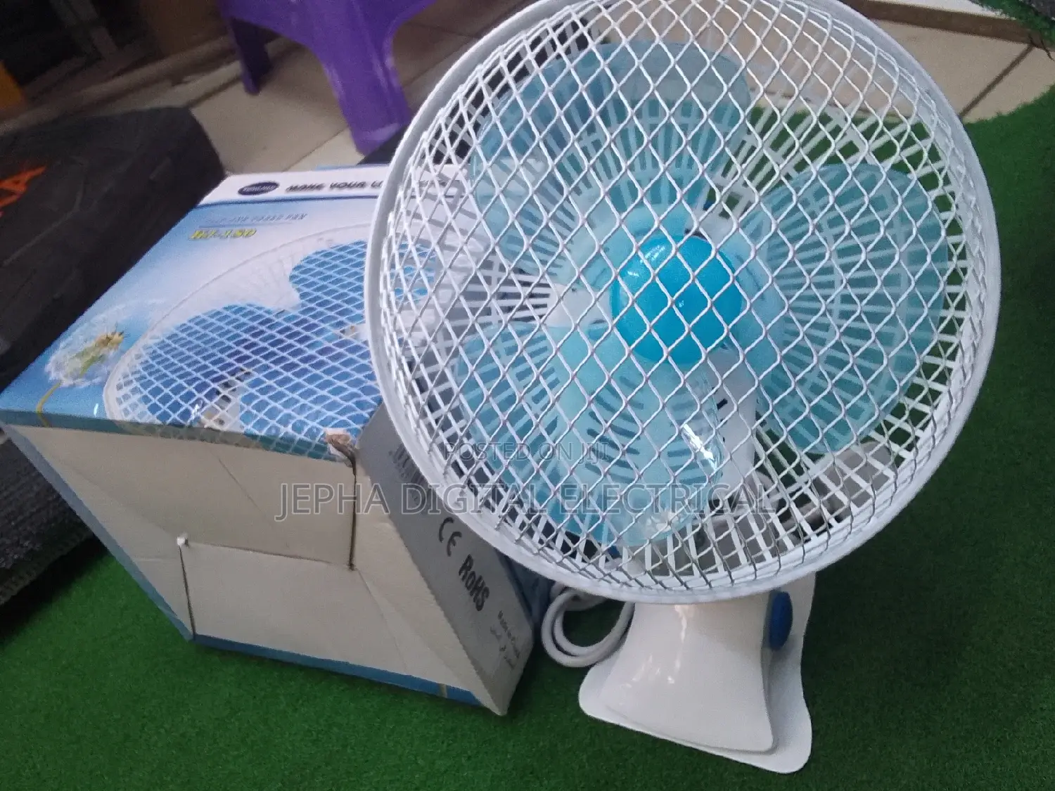 Potable Table Fan