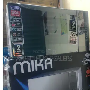 Mika 20L Silver Digital Microwave With Grill