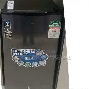 Mika 94 Litres Single Door Fridge-Grey