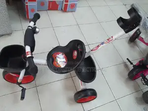 Tricycle With Push Hundle